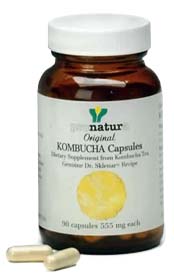 Kombucha Capsules and Extract - Genuine Dr. Sklenar Recipe